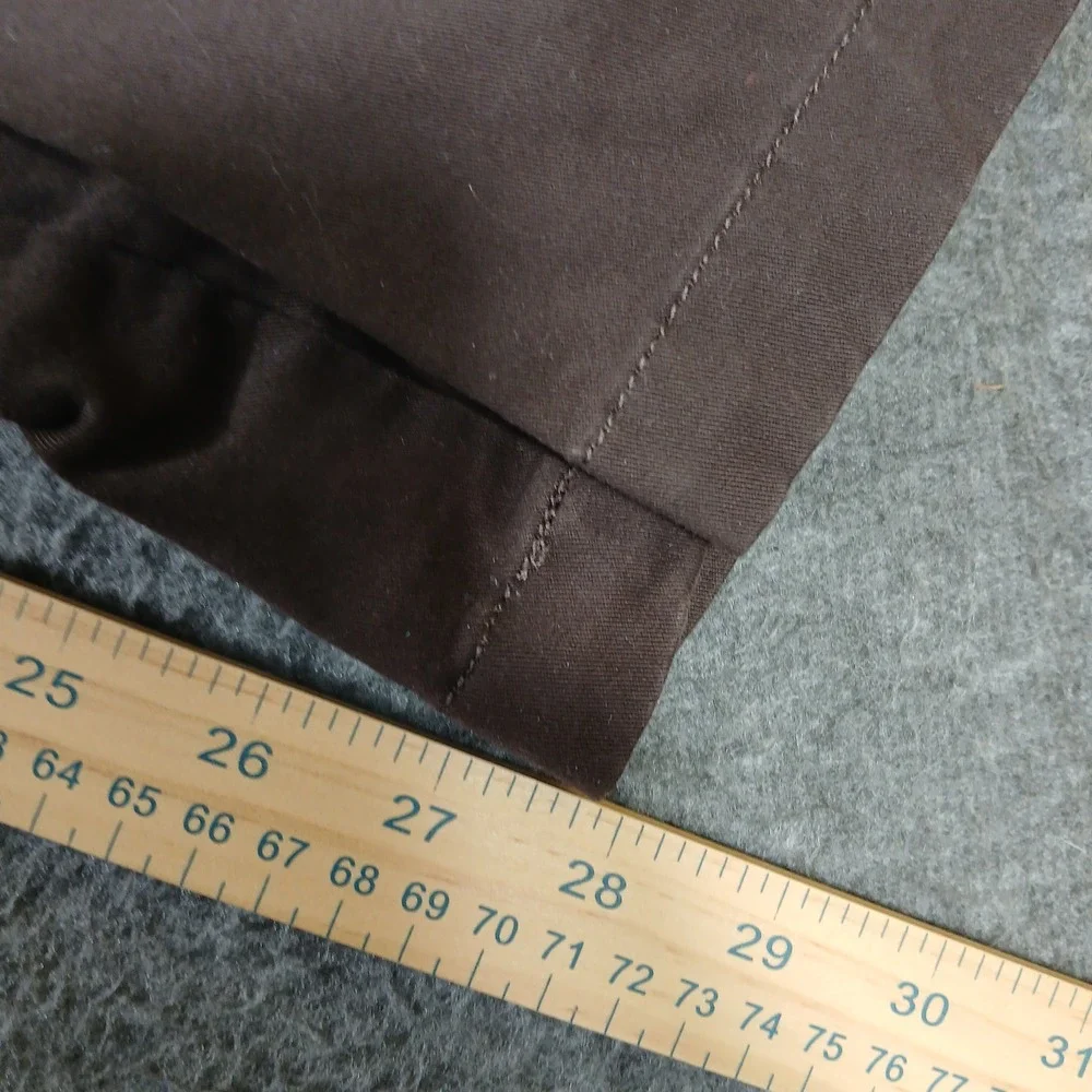 Cremieux Madison Comfort Stretch Chino Pants Mens 32x30 Brown Flat Front Trouser